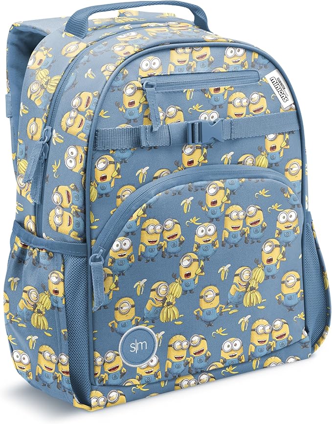 Simple Modern Minions Toddler Backpack for School Girls and Boys | Despicable Me Kindergarten Elementary Kids Backpack | Fletcher Collection | Kids - Medium (15" tall) | Minions Unite