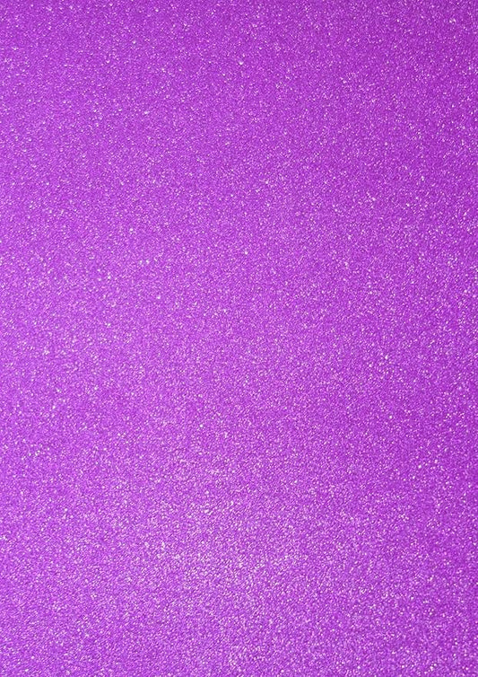 Baisunt 20 Sheets Purple Glitter Cardstock Paper for DIY Art Project, Scrapbook, Birthday Wedding Party Decoration 250GSM(8x12 In, Non Adhesive)
