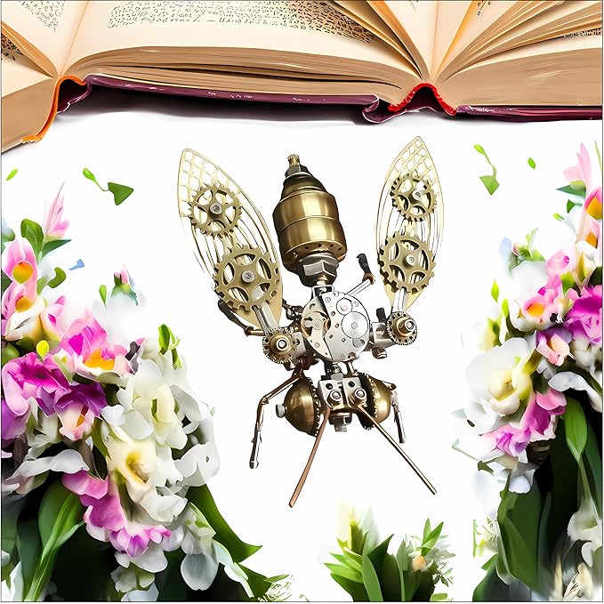 Mechanical Metal DIY 3D Insect Brass Puzzle (Bumblebee)
