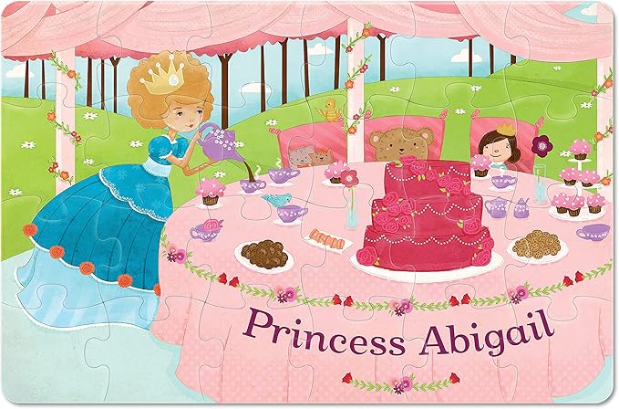 Personalized Jigsaw Puzzle for Kids, 24-Piece - I See Me! (Princess)