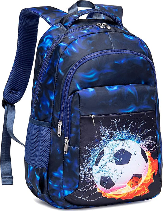LEDAOU School Backpack for Boys Girls Kids Bookbag Elementary Middle School Bag for 8-14