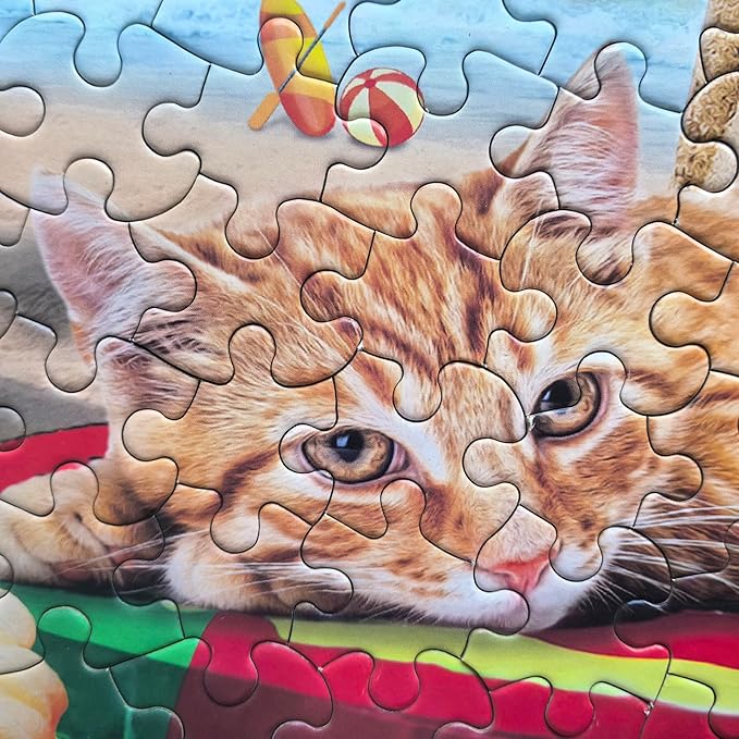 300 Piece Puzzles for Kids - Jigsaw Puzzles for Adults - Beach Vacation