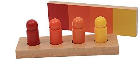 Adena Montessori Color Resemblance Sorting Task Color Tablets Sensorial Educational Tools Early Learning Toys