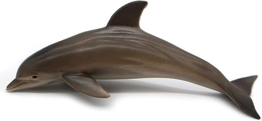 Solid Sea Animals Educational Toys,Simulation Ocean Shark Sea Creature Toy for Toddlers Kids (Dolphin)