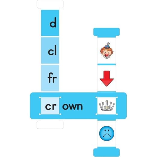Really Good Stuff Word Building Sliders: Vowel Teams - 27 Sliders l Phonics l ELA Learning Essentials l Gr 1-3