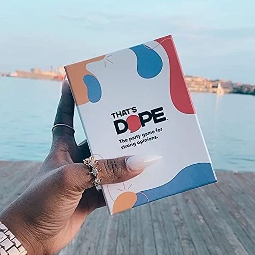That's Dope: The Party Game for Strong Opinions • Core Pack | 288 Topic Cards, 6 Voting Card Game Set | Fun Adult and Family Party Game