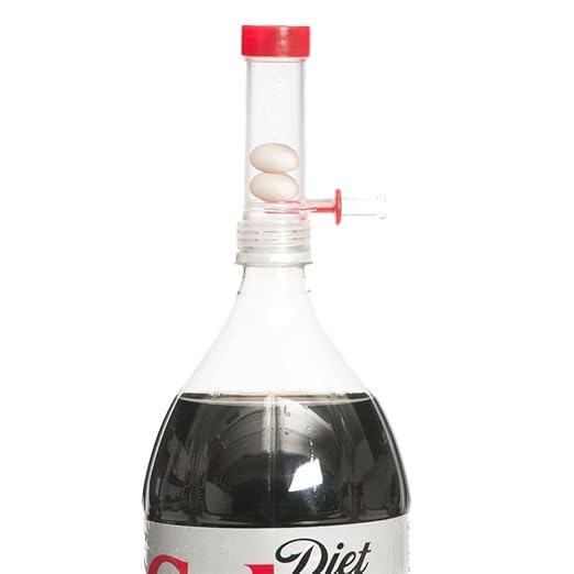 Steve Spangler Science Extreme Geyser Tube - Science Kit for Kids - Mentos & Soda Lab Experiment - Includes Tube, Candy, & Unique Spray Caps - Chemistry Magic - Classroom STEM Project