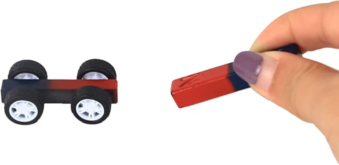 Science Magnets Experiment Set for Kids Electricity and Magnetism Kit for Students Stem Kit Physics Lab Basic Circuit Tools for Learning Starter