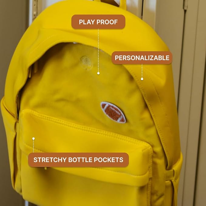 Parker Kids Backpack | Tear-Resistant & Comfortable Backpack for Kids with Patch Customization | Play-Proof Kid School Bag