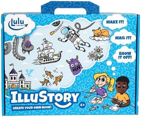 Lulu Jr. Illustory Book Making Kit, Multicolor