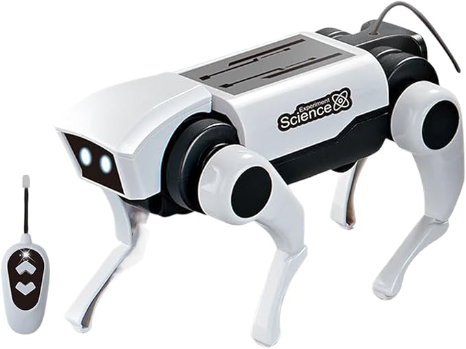 Robot Dog Toys - Kids Smart Robot Dog, Remote Control Robots Dogs, Learning Educational Kit Solar Interactive Toy | Robots Dogs Toys | for Adults Kids Boys Girls Birthday Holiday Parties