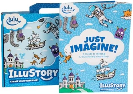 Lulu Jr. Illustory Book Making Kit, Multicolor