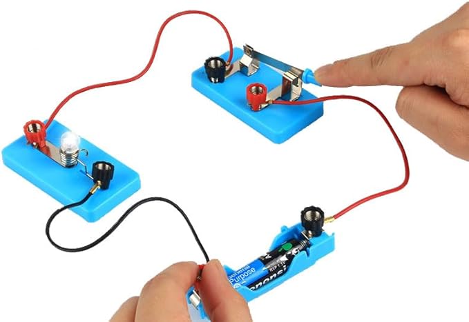 Circuit Electric DC Motor Kit, Educational Montessori Learning Science Kits for Kids DIY STEM Project Set
