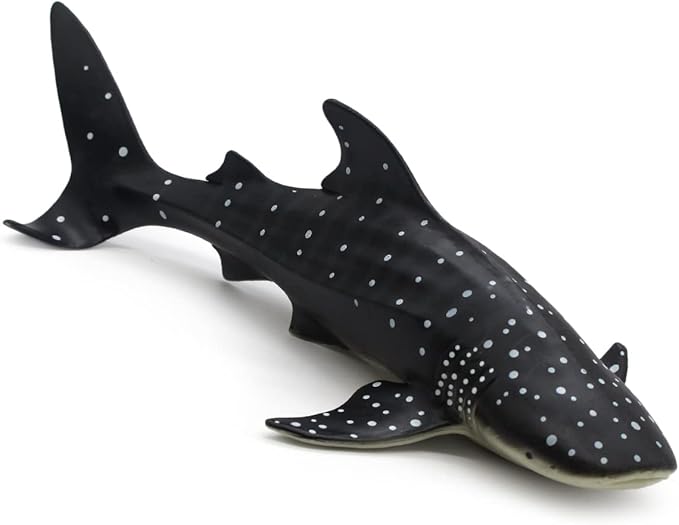 Solid Sea Animals Educational Toys,Simulation Ocean Shark Sea Creature Toy for Toddlers Kids (Whale Shark)