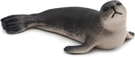 Solid Sea Animals Educational Toys,Simulation Ocean Shark Sea Creature Toy for Toddlers Kids (Seal)