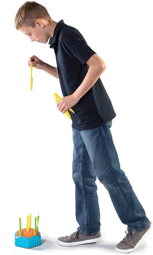 Fat Brain Toys Drop Shot - Ready, Aim, Drop! 2-Player Skill Game for Ages 6+