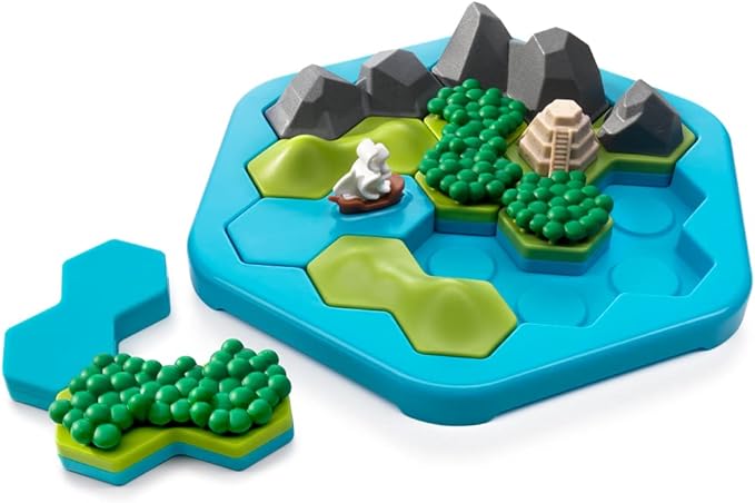 SmartGames Treasure Island Deduction Games Featuring 80 Challenges for Ages 8 - Adult