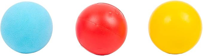 Adena Montessori Object Permanence Box with Tray Three Balls Montessori Toys for 6-12 Months Baby 1 Year Old Infant Toddler (Small Box - for Girl)