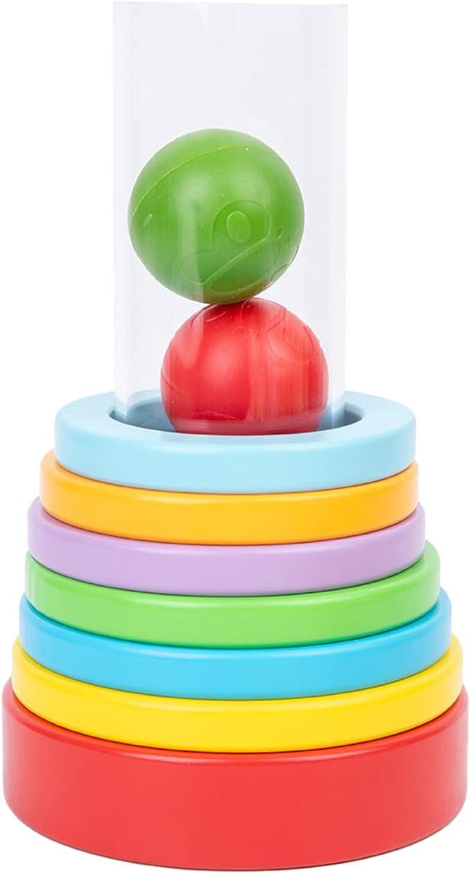 Adena Montessori Toys Play Kit for 0-15 Months Baby Interactive Toys Baby Brain Development Toys (Play Kit for 9-15 Months)