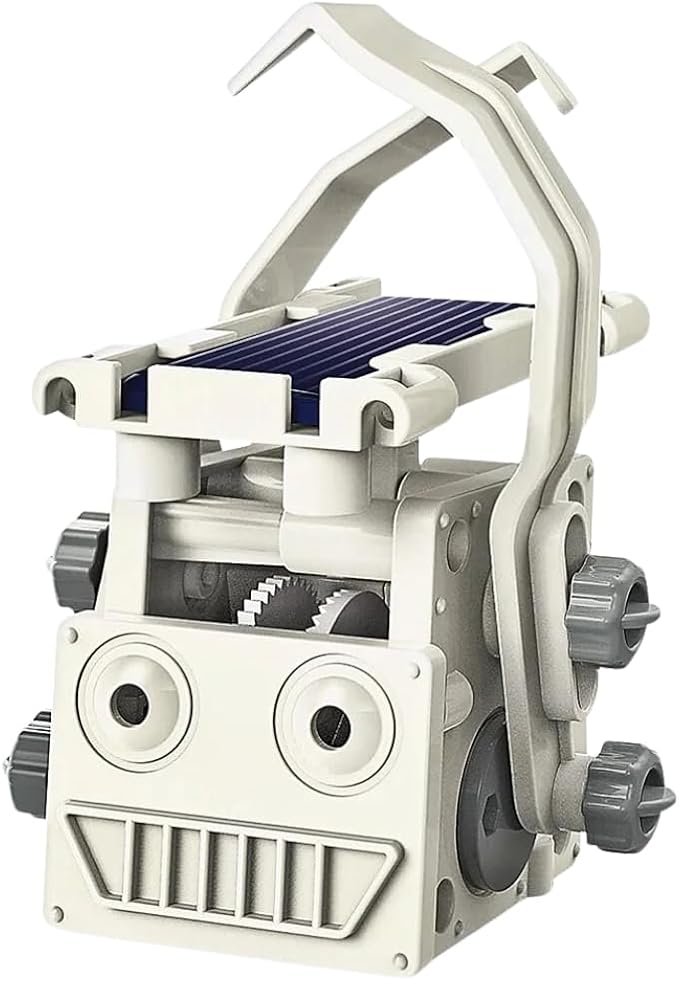 Green Science - 3-in-1 Mini Solar Robot Toys - STEM Toys Educational Kit for Kids - Solar Powered Climbing, Walking & Running Robots - DIY Science Experiment Toy for Learning & Fun