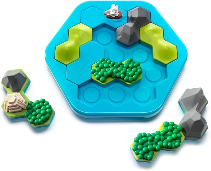 SmartGames Treasure Island Deduction Games Featuring 80 Challenges for Ages 8 - Adult