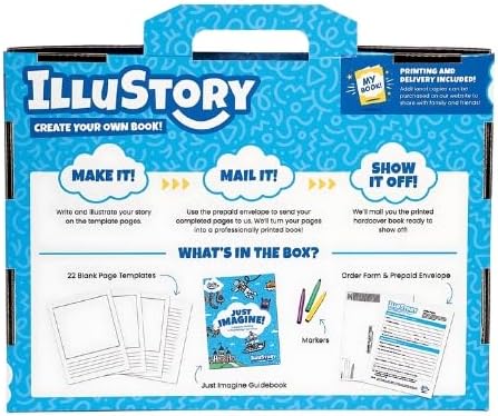 Lulu Jr. Illustory Book Making Kit, Multicolor
