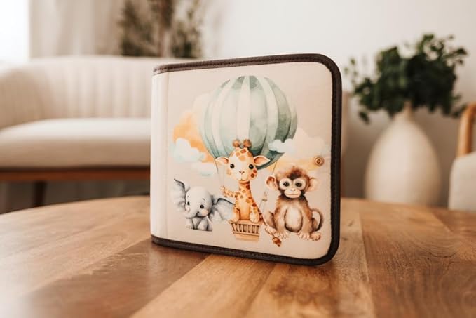 Montessori Busy Book for Toddlers 1-3, Muted Neutral Aesthetic, Interactive Play, Learning Curriculum, 1-3 Year Old Boy Girl Birthday Gift, Travel Fun, Educational Daycare Toy, Visual Cognitive Skills