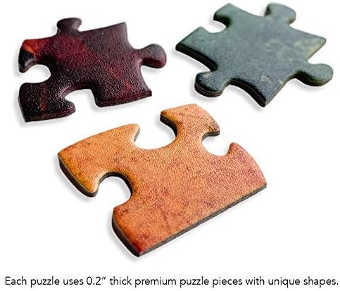 Jigsaw Puzzles for Adults - 500 Pieces Bichon Frise, Eco-Friendly Wooden Puzzles, Vivid Art Crafts - Unique Gifts 20.5 x 15 Inch