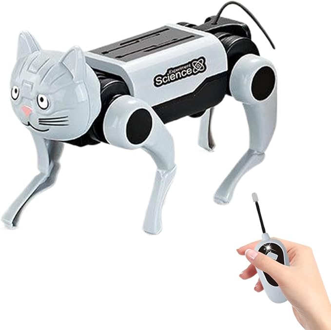 Robot Dog Toys - Kids Smart Robot Dog, Remote Control Robots Dogs, Learning Educational Kit Solar Interactive Toy | Robots Dogs Toys | for Adults Kids Boys Girls Birthday Holiday Parties