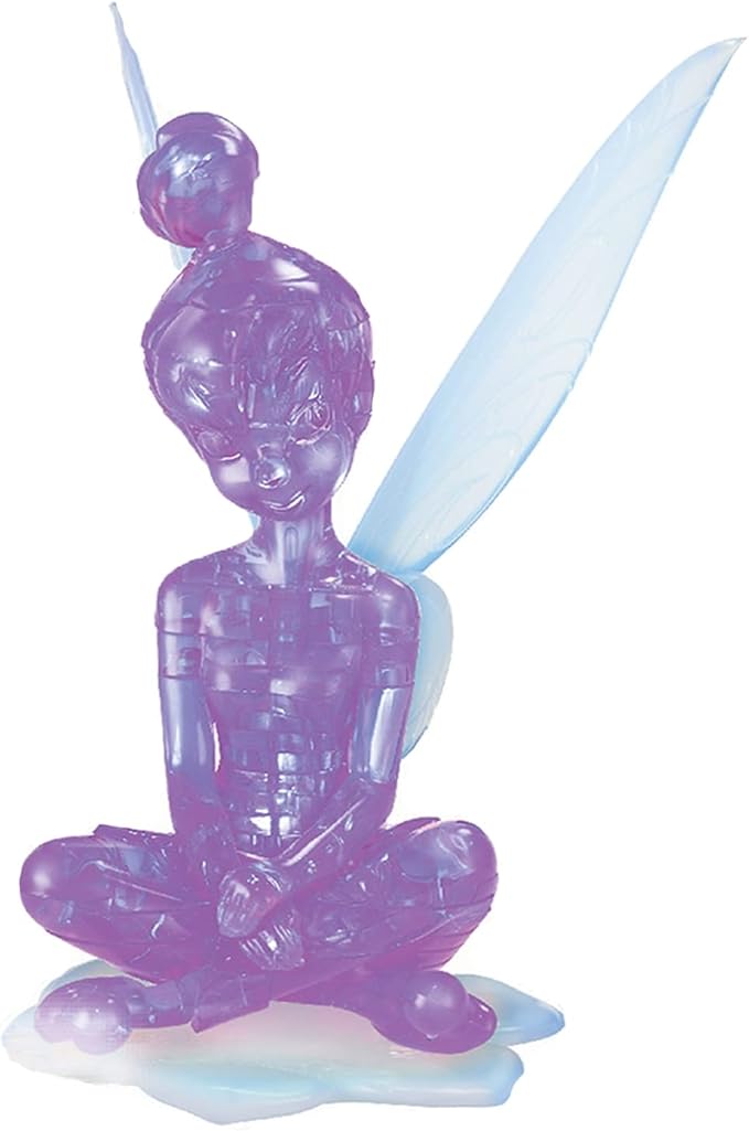 BePuzzled, Tinkerbell Original 3D Crystal Puzzle, Perfect for Puzzlers Ages 12 and Up, Challenging to Complete and Beautiful to Display, Collect Them All