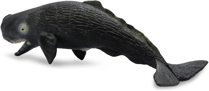 Solid Sea Animals Educational Toys,Simulation Ocean Shark Sea Creature Toy for Toddlers Kids (Sperm Whale)