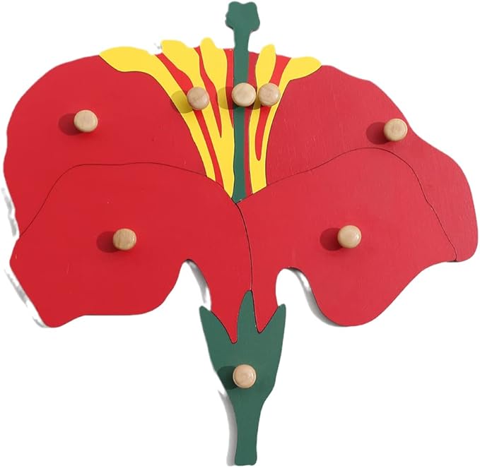 MEYOR Montessori Flower Puzzle for Learning Toy