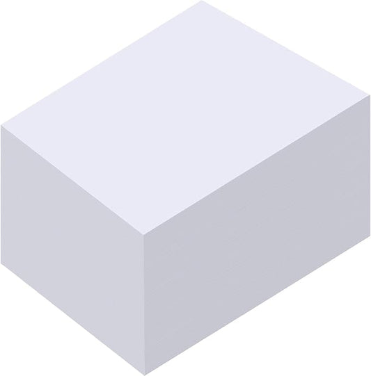 Sherr 1000 Sheets Construction Paper Bulk Colored Cardstock A4 9" x 12" Heavyweight Craft Printer Paper for Kids Bulk School Supplies Art(White)