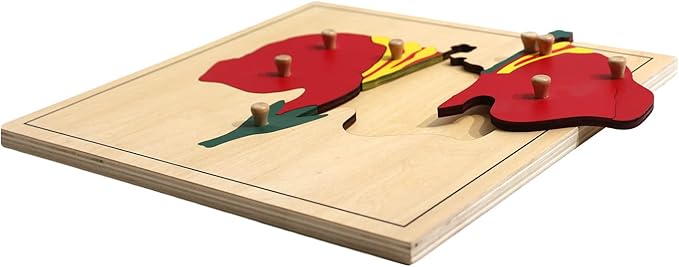 MEYOR Montessori Flower Puzzle for Learning Toy