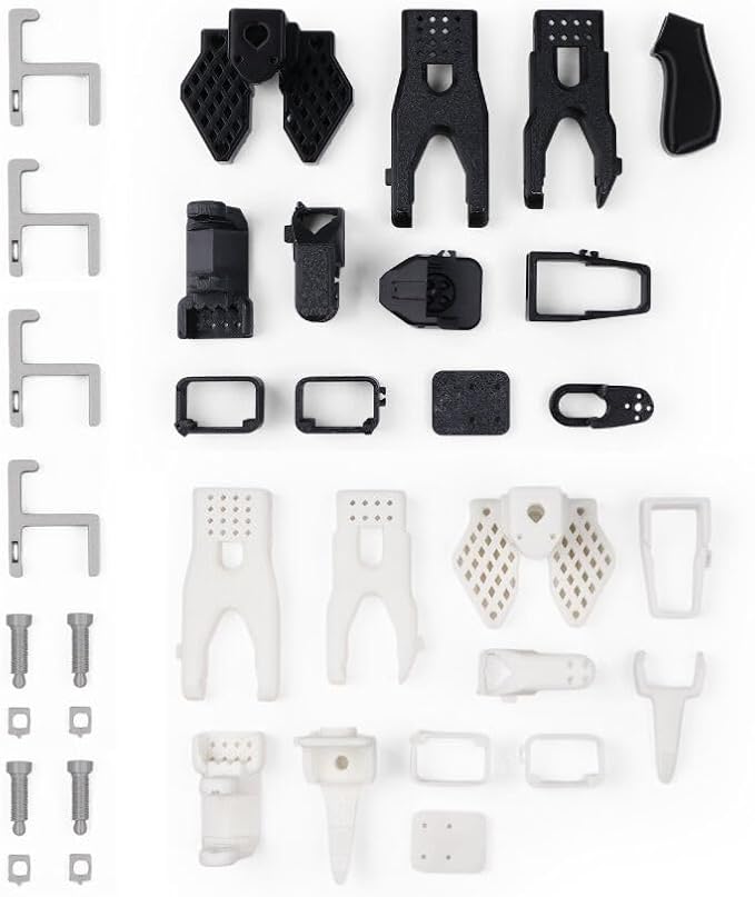 SO-ARM101 Low-Cost AI Arm 3D Printed Skeleton