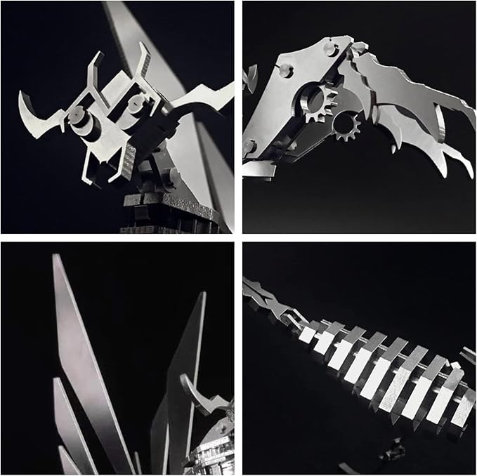 3D Metal Model Kits, Mechanical Mantis 3D Metal Puzzle,Steel Warcraft Collection DIY Animal Brain Teasers Simple 3D Puzzles Home Decor Art Craft Gifts Toys for Adult