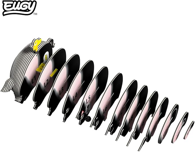 Eugy Pig 3D Puzzle - 31 Piece Eco-Friendly Educational Toy Puzzle for Boys, Girls & Kids Ages 6+