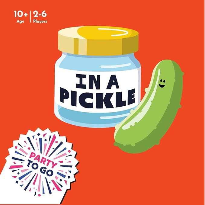 Gamewright - in a Pickle Card Game - Party to Go - Ages 10+