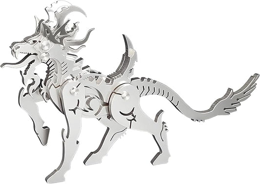 FILASLFT 3D Metal Puzzles,3D Metal Puzzle for Adults,Mechanical Model Kit Baize,Steel 3D Puzzles Stainless Steel Ornaments for Adults Home Decor Art Craft Gifts Toys.