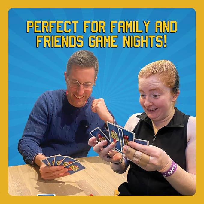 Fast, Fun Football Card Game for Families, Games Nights, Vacations & Tailgates | Enjoyed by Kids, Teens and Adults | Great Football Gift, Birthday Present, Stocking Filler