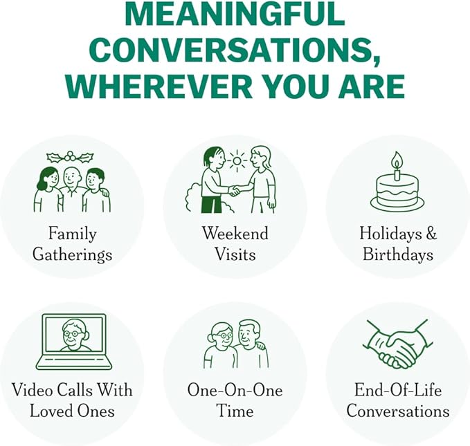 TALES 150 Life Story Interview Kit Cards, Conversation Cards for Families, Parents, Grandparents, Adults, Game Night, Road Trips, Dinner Table, Getting to Know You (New Edition)