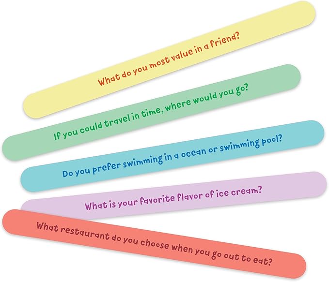 MindWare Best You Shake Up The Conversation Friends Edition - Includes 50 Colorful Question Sticks