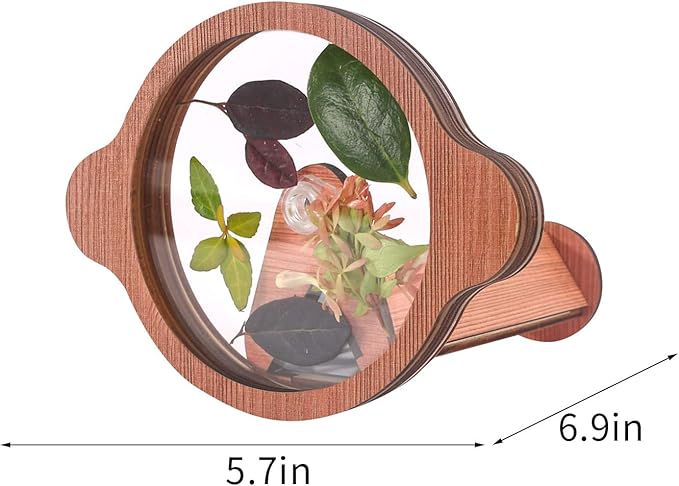 2PCS Natural DIY Kaleidoscope Kit, Outdoor Classic Handmade Education, Magic Wooden Rotating Kaleidoscope Making Set, Best Gift for Nature Lovers (2 Pcs Planets)