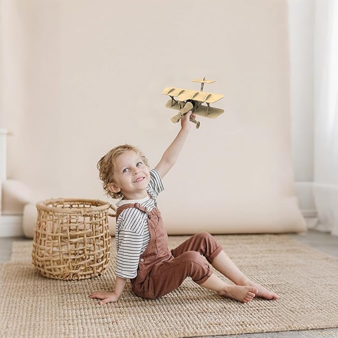 Felt 3D Puzzle Children's Educational Glider 3D Stereo Puzzle, DIY Aviation Model Kit, Can Be Used as Room Decoration, Interesting Toy Gift Choice