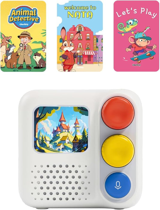 Audio Adventure Game Box - Brain Building STEM Toy Birthday Gift for Kids 5-12 Smart Brain Teaser Puzzles, Boosts Imagination, Creativity, Speech Critical Thinking Problem-Solving