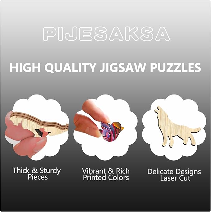 Wooden Puzzles for Adults, Mechanical Heart Wooden Jigsaw Puzzles for Adults, Unique Shaped Wood Puzzle, Fun Gifts for Mother's Day, Heart Puzzle Home Decor (S-8.9 * 7.1in 90 Pieces)
