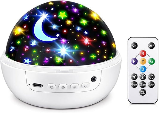 PIKOY Girl Toys, 【3 Slides+96 Projections】 Star Projector & Unicorn Toys & Princess Toy, 2-8 Year Old Girl Birthday Gift, Juguetes para Niñas, Toys for Girls 8-10, Princess Room Decor & Mermaid Toy