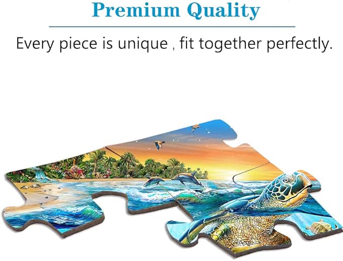Puzzles for Kids Ages 4-6 8-10 Year Old - Underwater World,100 Piece Puzzle for Toddler Children Learning Educational Puzzles Toys for Boys and Girls