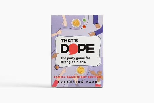 That's Dope: The Party Game for Strong Opinions • Family Game Night Edition