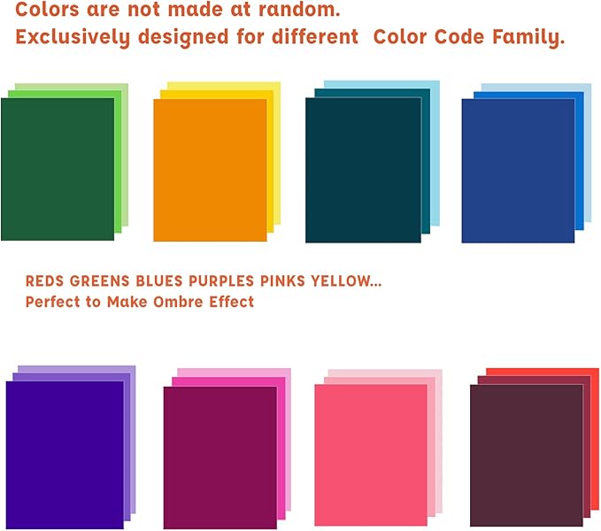 120 Sheets Colored Card Stock Printer Paper, 120 GSM 32 lb 24 Colors Pastel Construction Paper for Scrapbook Office Printing DIY Craft (120GSM)
